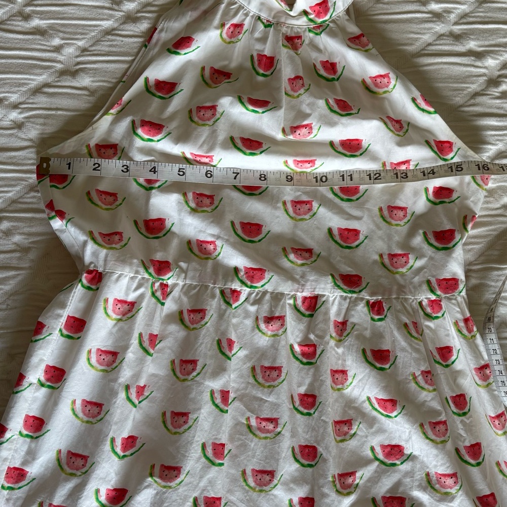 Flora Bea NYC Watermelon Halter Dress Size Small‎ - Picture 9 of 10